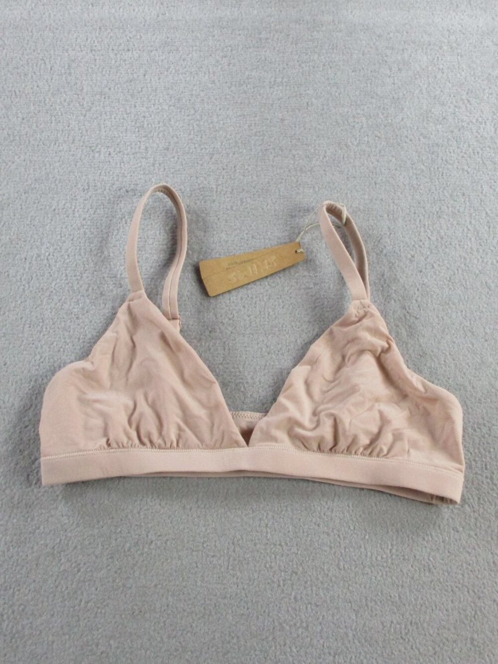 SKIMS Fits Everybody Bralette Womens Medium Mica Unlined Wireless Everyday NEW